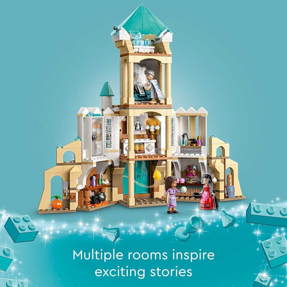 LEGO Disney Wish: King Magnifico's Castle 43224 Building Toy Set, Collectible - Picture 5 of 13